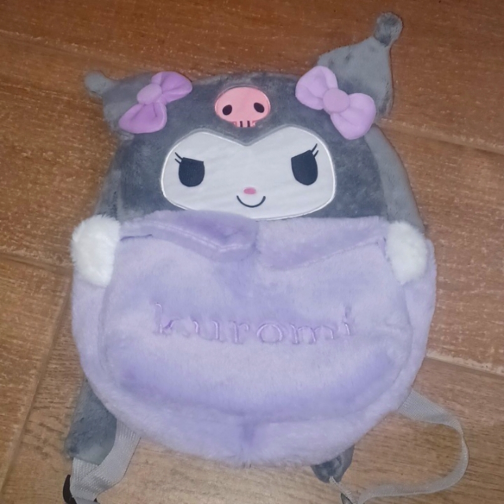 Kuromi Plush Backpack